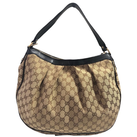 Gucci Tan and Brown Hobo Bag - Picture 2 of 10